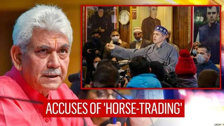 Omar Abdullah demands release of NC leaders; slams J&K govt for 'defections' to Apni party Omar Abdullah