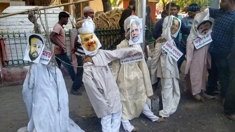 Massive protest across North-east as Amit Shah tables CAB in Parliament CAB