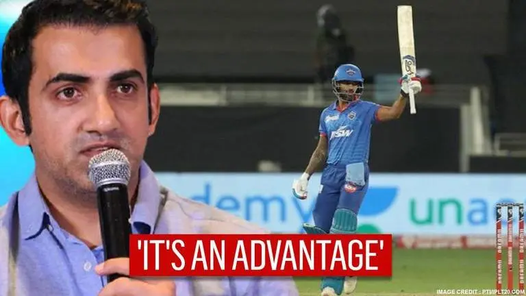 IPL 2020: Gautam Gambhir reacts to in-form Shikhar Dhawan's purple patch Gautam Gambhir