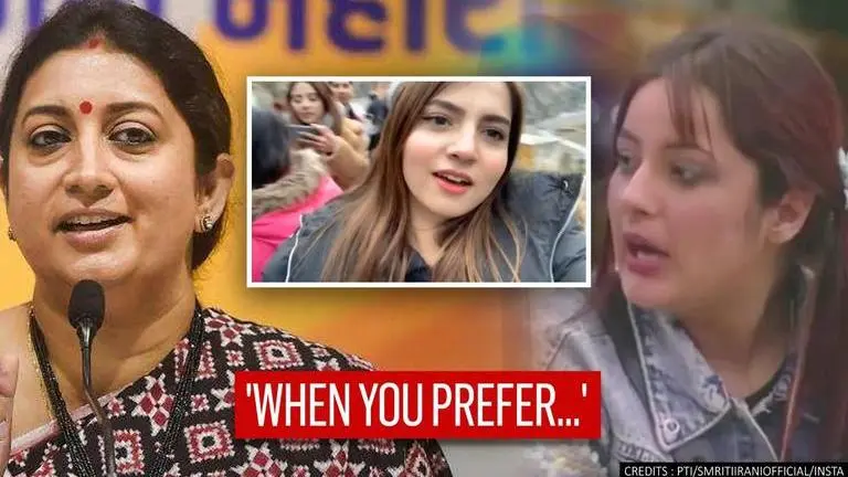 Smriti Irani prefers ‘desi Tommy’ video over ‘Pawri’ trend, shares hilarious post