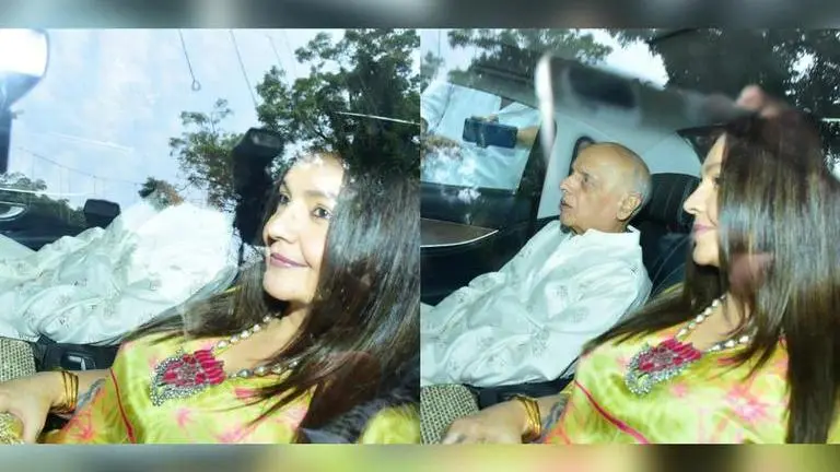 Alia Bhatt-Ranbir Kapoor's wedding: Mahesh, Pooja Bhatt and bride-to-be's family arrive Alia Bhatt Ranbir Kapoor wedding