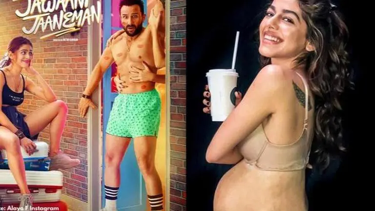 Alaya F celebrates 1 year of 'Jawaani Jaaneman'; shares BTS clips from the sets Alaya F