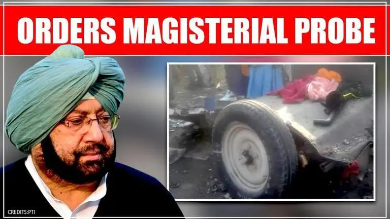 Punjab CM order magisterial probe in Tarn Taran explosion, announces relief Punjab