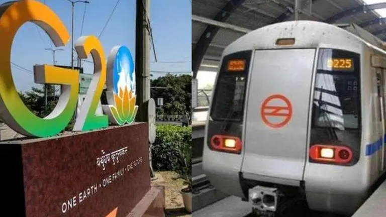 Boarding, deboarding of passengers to be not allowed at SC metro station on Sep 9-10 Delhi police encourage citizens to use Metro services from Sep 8 to 10 | Image: PTI/File
