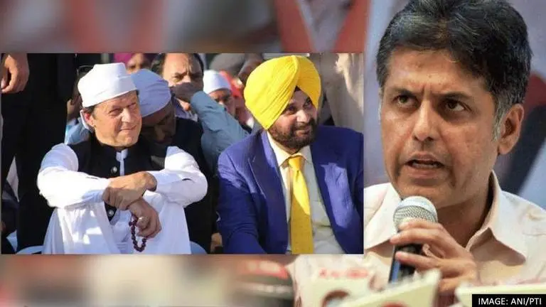 Manish Tewari slams Sidhu for praising Pakistan PM: 'Imran Khan Is Not India's Brother' Navjot Singh Sidhu