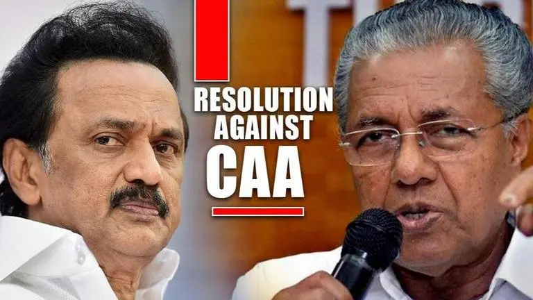 Kerala Assembly passes CM Vijayan's anti-CAA resolution, DMK's Stalin hails step Kerala