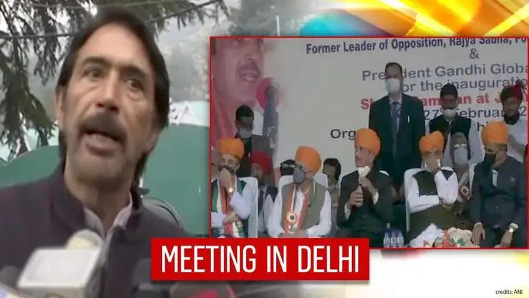 J&K G-23 event strikes fear; netas rush to Delhi after Ghulam Nabi Azad compliments PM G-23