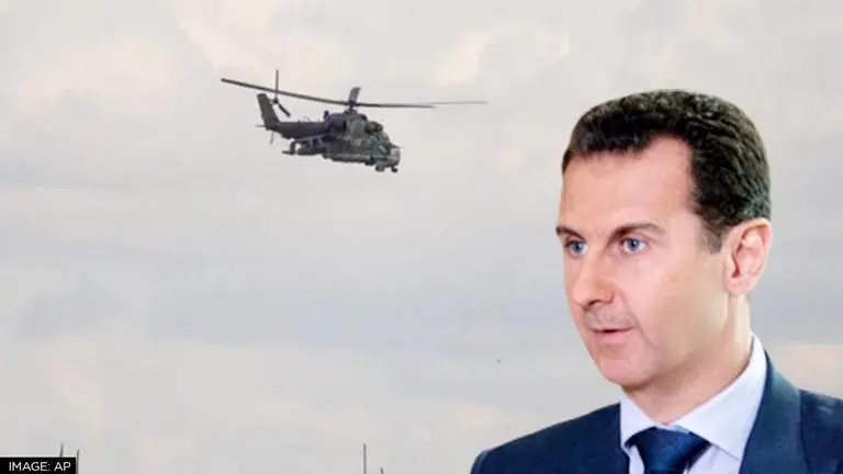 Syrian military helicopter crashes during training mission, all crew members dead Syria