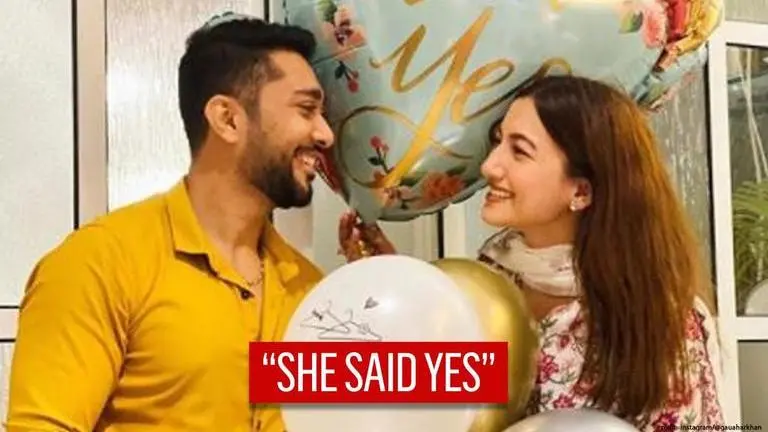 Gauahar Khan and Zaid Darbar to tie the knot, couple makes announcement on Instagram Gauahar Khan and Zaid Darbar to tie the knot, couple makes announcement on Instagram