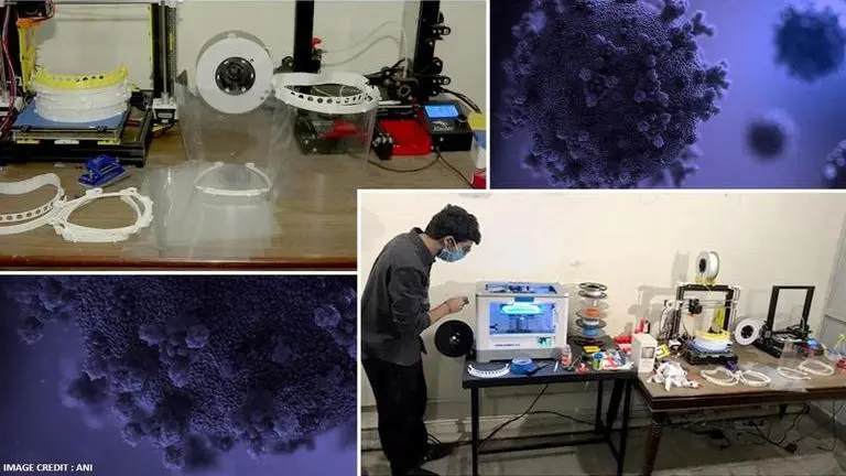 Delhi youth makes face shields at home using 3D printers to fight against COVID-19 Delhi