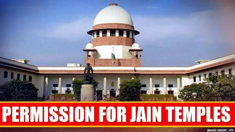 SC allows 3 Jain temples in Mumbai to reopen for worshipers on last 2 days of Paryushan Supreme Court
