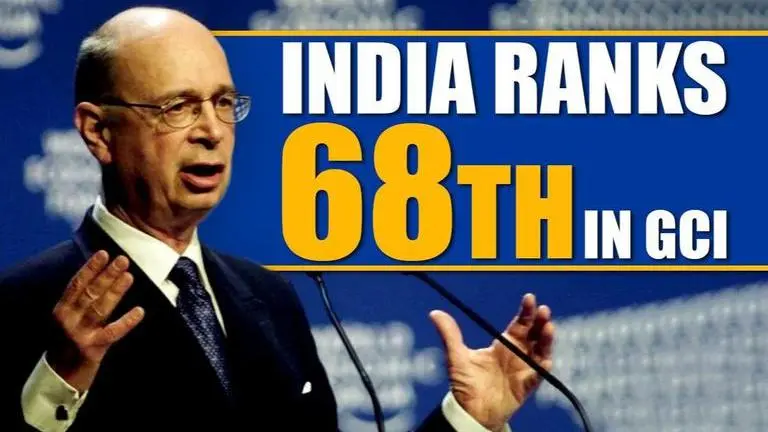 India moves 10 places to 68th on Global Competitiveness Index India