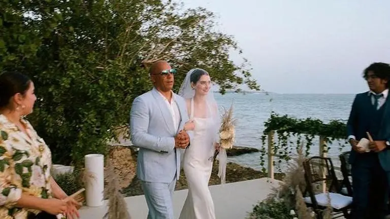 Vin Diesel walks Paul Walker's daughter Meadow down the aisle on her wedding; See pics Vin Diesel