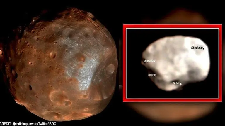 Mars Orbiter Mission shares latest image of Mars biggest moon 'Phobos', netizens react Mars Orbiter Mission