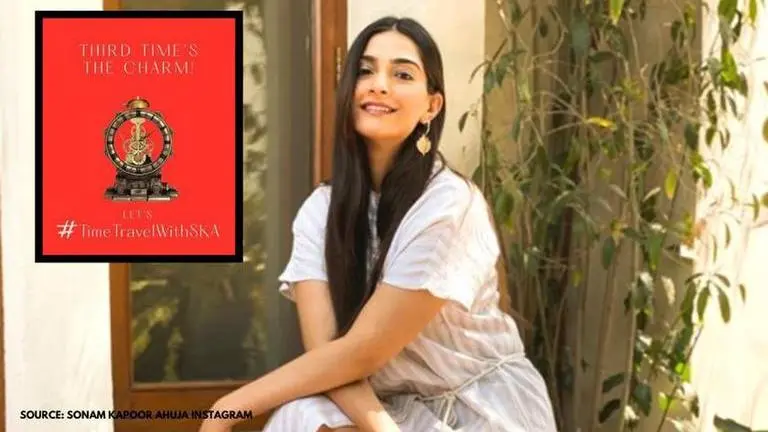 Sonam Kapoor Ahuja initiates 'TimeTravelWithSKA' to 'show some love to yesteryear icons' Sonam Kapoor Ahuja
