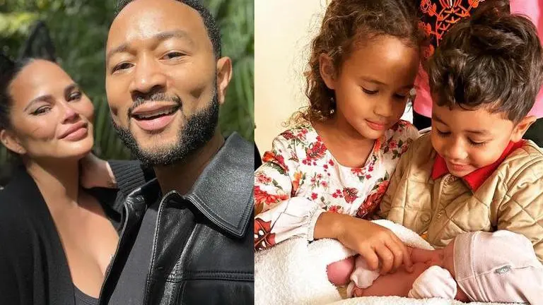 Chrissy Teigen-John Legend reveal their newborn daughter's name, share her first glimpse Chrissy