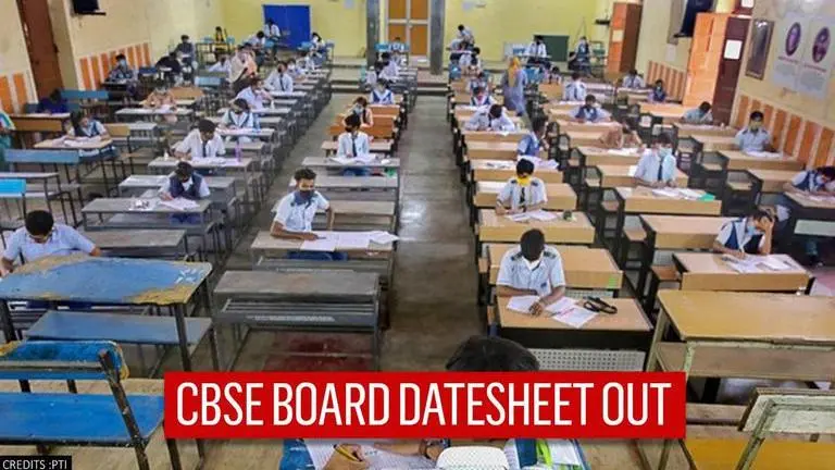 CBSE Board Exams 2021: Class 10th, 12th datesheet released; check details here CBSE Board Exams 2021