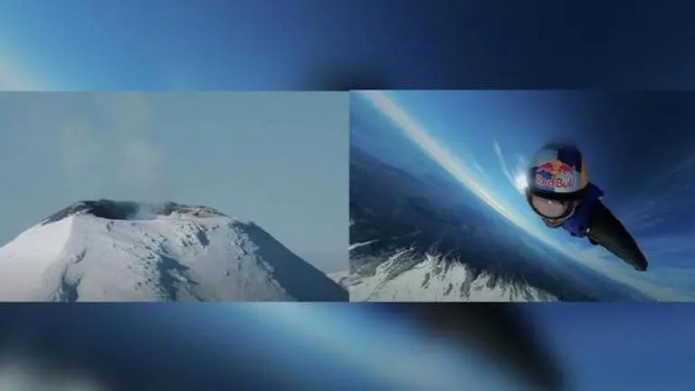 Chile: Former Air Force pilot becomes first person to fly in and out of active volcano Volcano