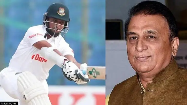 Sunil Gavaskar and Shakib Al Hasan