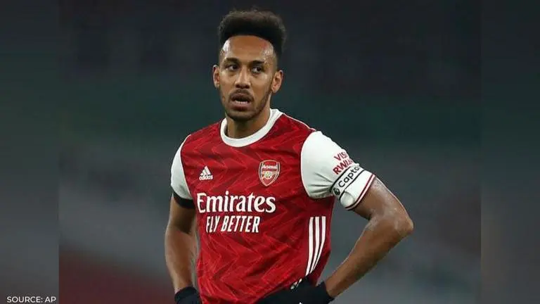 Arsenal captain Aubameyang shocked as brother fires gun next to head during online chat arsenal