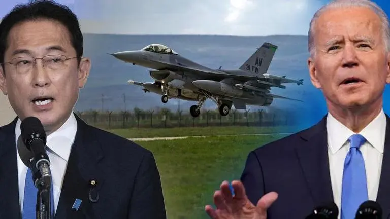 Japan denounces US decision to continue F-16 operations after jets dump fuel tanks US