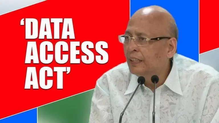 Abhishek Singhvi distressed over proposed Data Protection Bill, calls it 'data access act' Abhishek