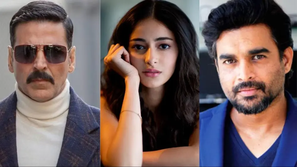 Akshay Kumar, Ananya Panday and R Madhavan