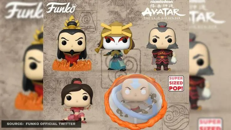 'Avatar: The Last Airbender' Funko Pops unveiled; new lineup boasts of 6-inch figurines Image Credit: Funko Twitter