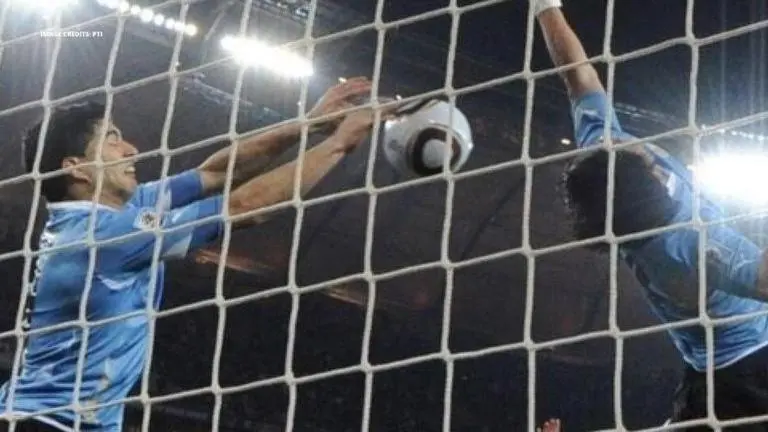 Luis Suarez cheated to keep Ghana out of a World Cup semi-final OTD 10 years ago: Watch luis suarez