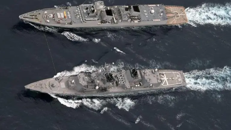 Indian and Japanese navies kick-start 3-day mega exercise