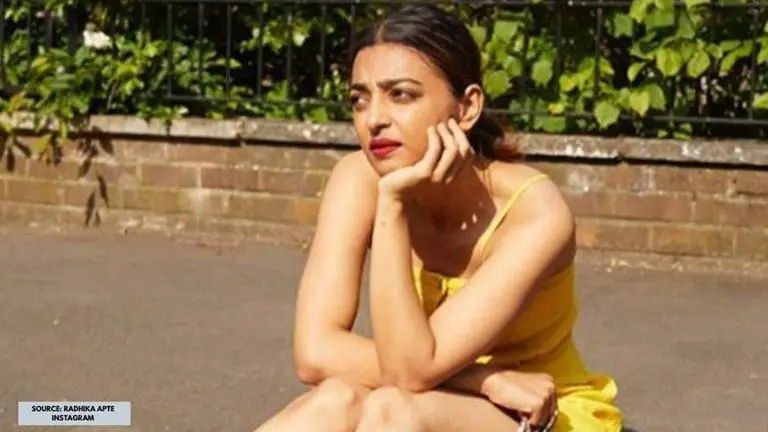 Radhika Apte shares quirky photos from London street, fans ask 'Dhaniya kya rate hai?' Radhika Apte