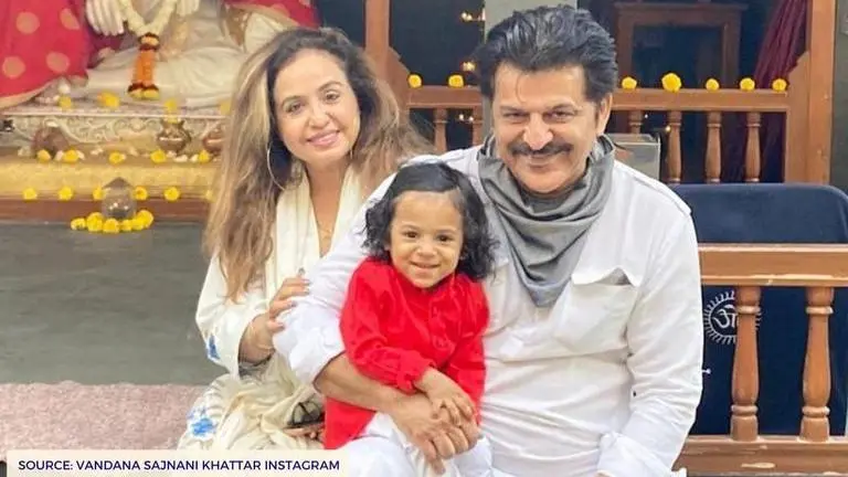 Vandana Sajnani Khattar shares adorable video of Yuvaan playing in Sai Baba temple Vandana Khatttar