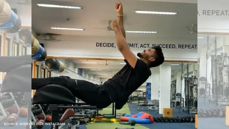 Shreyas Iyer surprises Sania Mirza with unique workout idea in Dubai gym on holiday: WATCH Shreyas Iyer