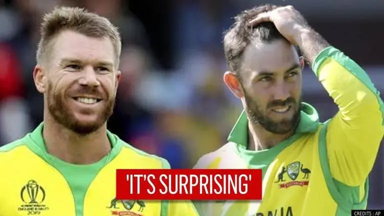 David Warner takes a hilarious dig at Aus team-mate Glenn Maxwell's IPL 2021 contract David Warner