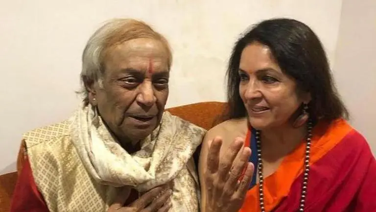 neena gupta, pandit birju maharaj
