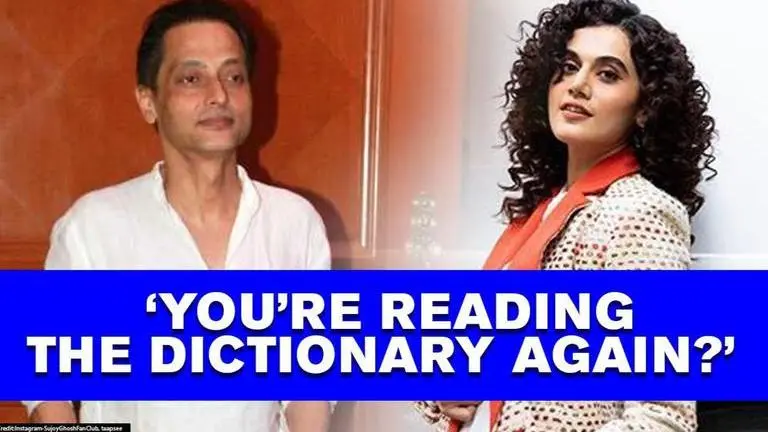 Sujoy Ghosh subtly trolling Taapsee Pannu is proof that they love to pull each others leg Sujoy Ghosh
