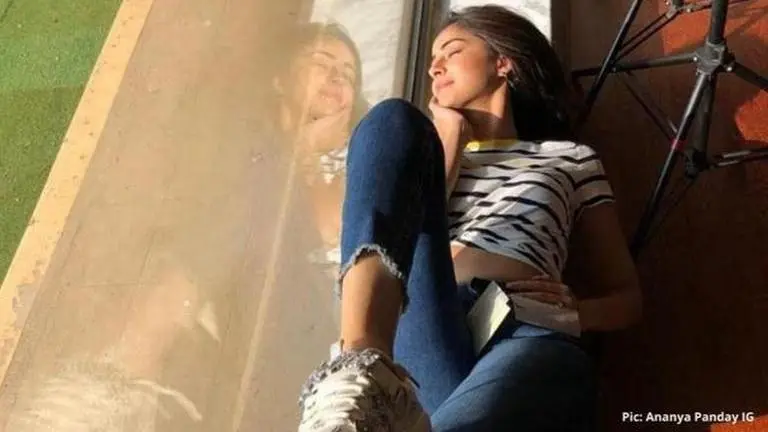 Ananya Panday is missing being Pooja; shares BTS pictures from the sets of 'Khaali Peeli' Ananya Panday