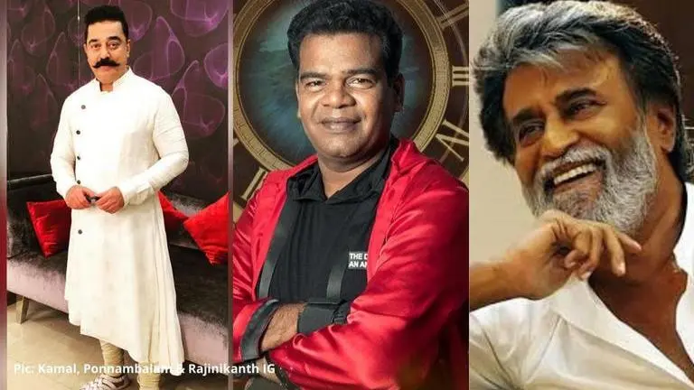 Kamal Haasan and Rajinikanth extend financial help to Ponnambalam; Read details kamal haasan