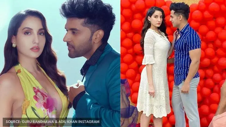 After Nora Fatehi called Guru Randhawa 'babu', fans ask what's cooking between her & Aadil nora fatehi
