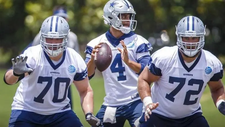 Pollard scores 2 with Elliott out, Cowboys beat 49ers 41-33 Tony Pollard