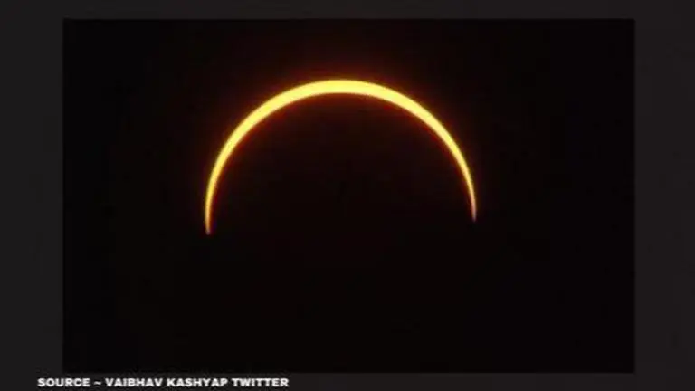 No ring of fire seen from Goa during annular solar eclipse