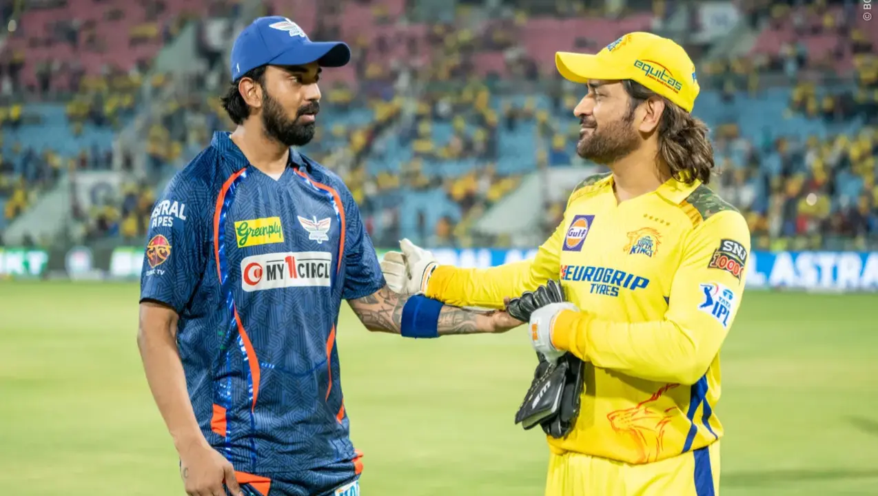 KL Rahul and MS Dhoni