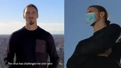 Zlatan Ibrahimovic gives COVID-19 warning in typical style, urges fans to be responsible zlatan ibrahimovic