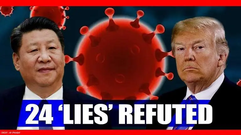 China quotes Lincoln's 'fooling people' line back at US; refutes 24 'lies' on Covid-19 China