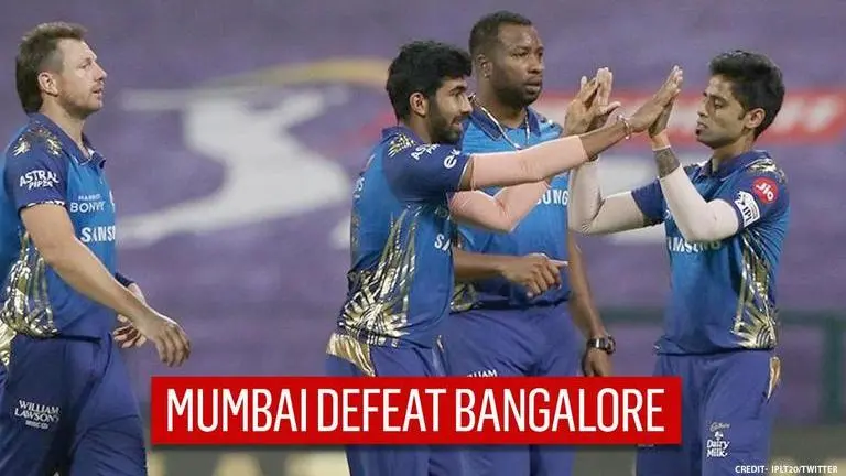 IPL 2020 Live Updates: Mumbai defeat Bangalore by 5 wickets, earn two vital points IPL 2020