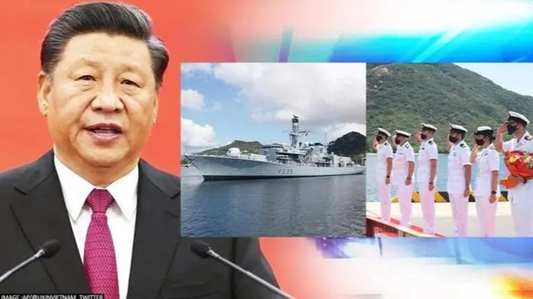 UK Navy frigate HMS Richmond reaches Taiwan Strait, China cites 'insidious intention' UK Navy