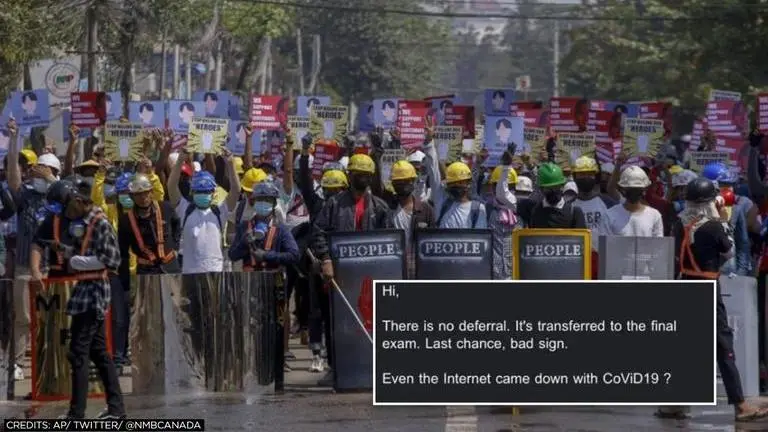 University takes action as Canada professor threatens to fail student caught up in Myanmar Canada