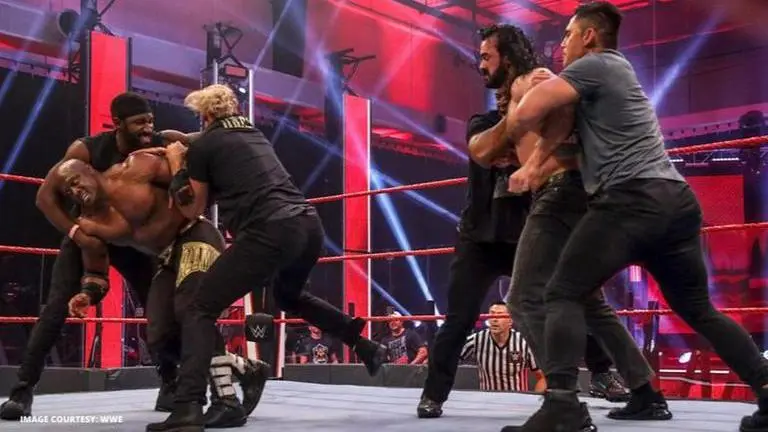 Drew McIntyre and Bobby Lashley get into ugly brawl ahead of WWE Backlash title match Drew Mcintyre