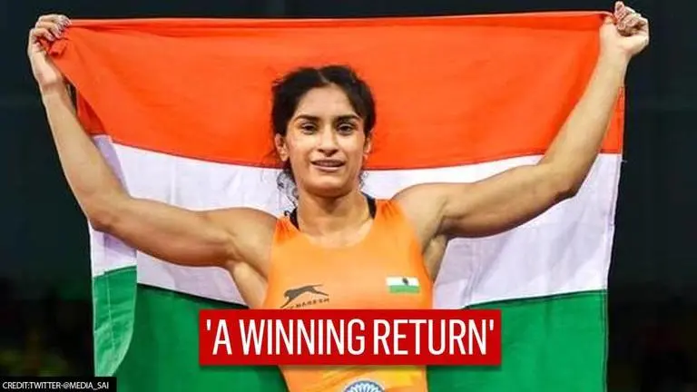 Vinesh Phogat makes a winning return to first competitive outing, clinches gold in Ukraine