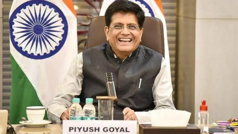 Union Minister Piyush Goyal says that India is working with UK on IP rights modernization Union Min Piyush Goyal says India working with UK on IP rights